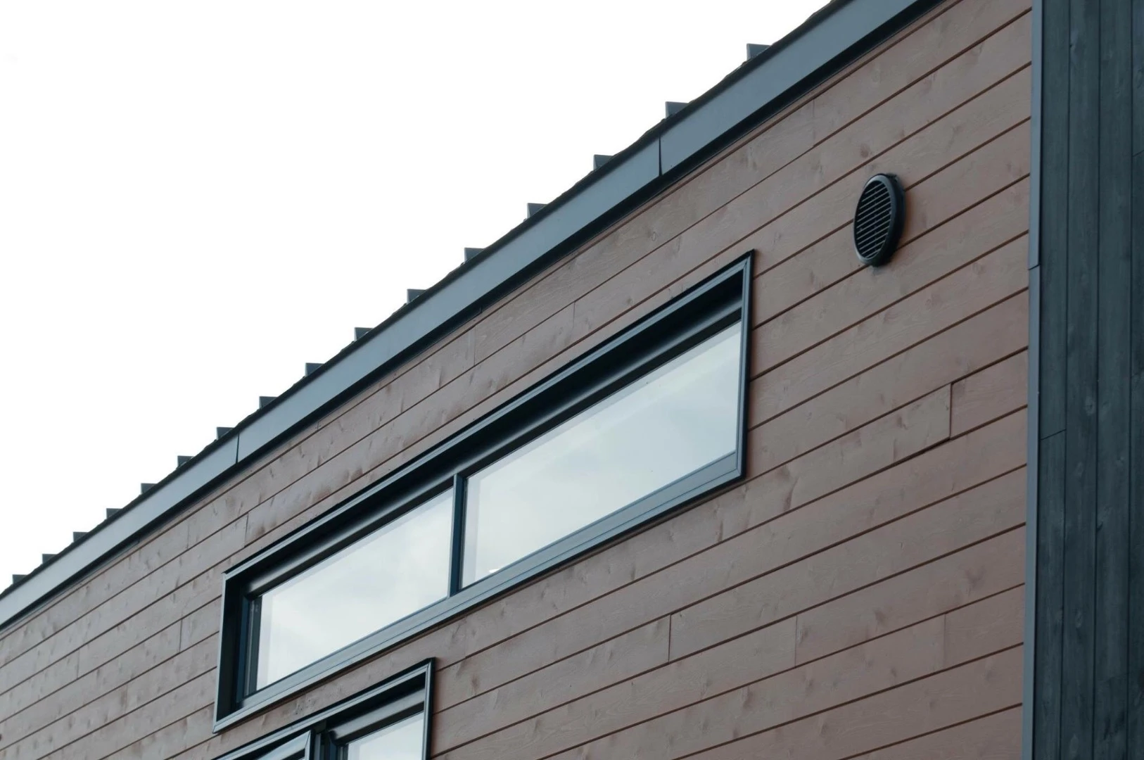 The Eucalyptus is clad in cedar