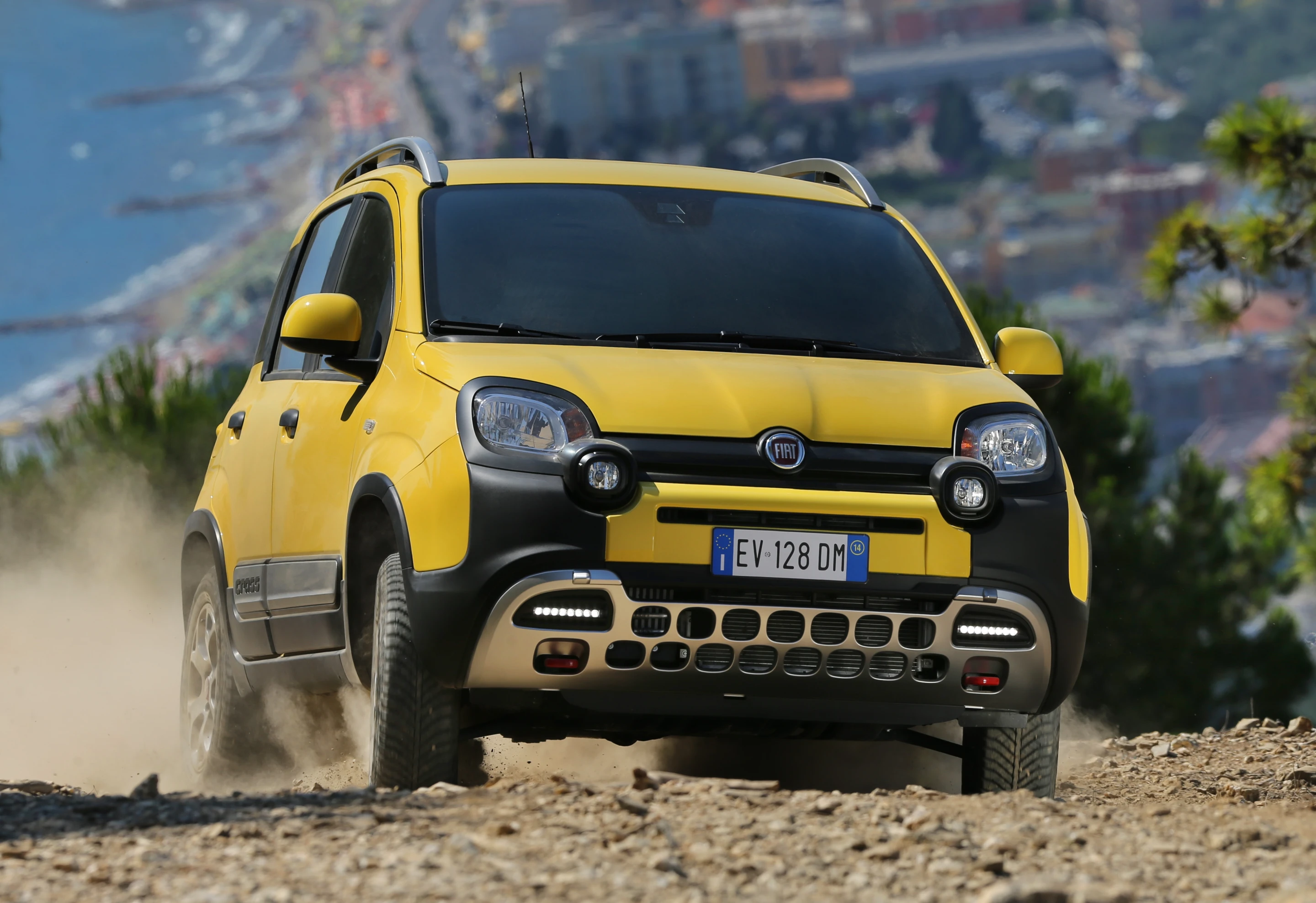 The Panda Cross is able to wade deeper than the Panda 4x4