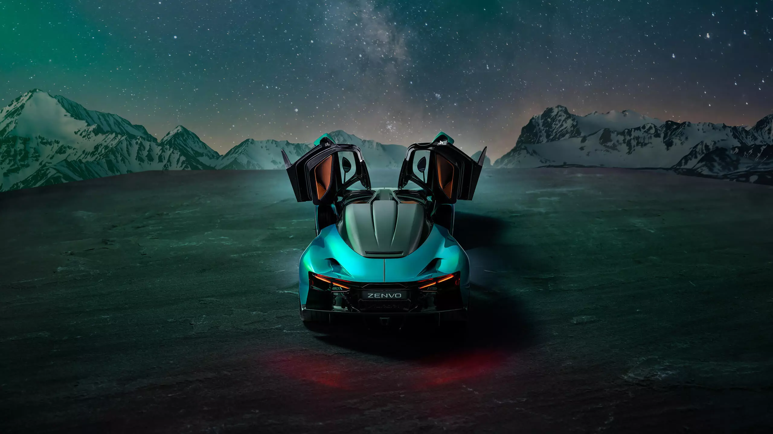 The Aurora puts its doors in the air, waves them around like it just don't care