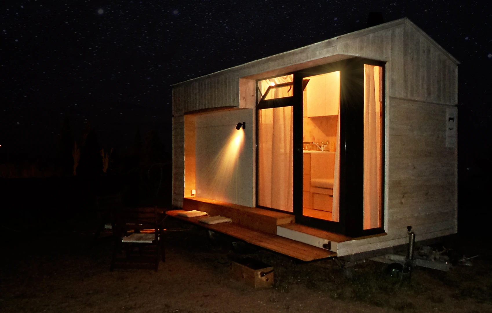 Koleliba measures just 2.3 x 7 m (7.5 x 22 ft)