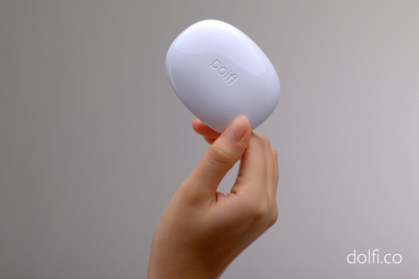 Dolfi is billed as the "world’s smallest and gentlest washing device"