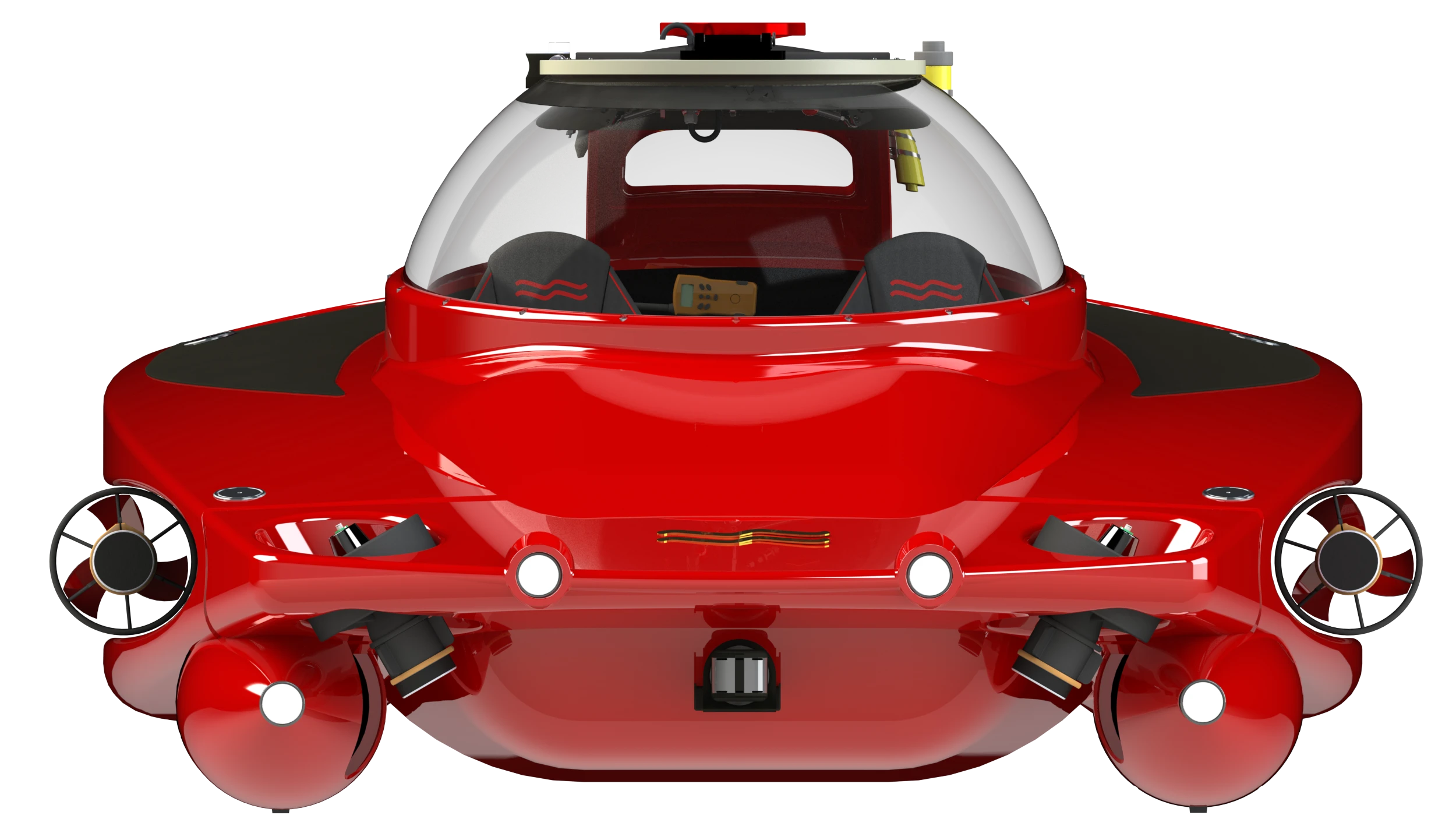 The HP Sport Sub 2 is capable of carrying a pilot and one passenger, has a six hour operating window and can dive to 100 meters (330 ft)