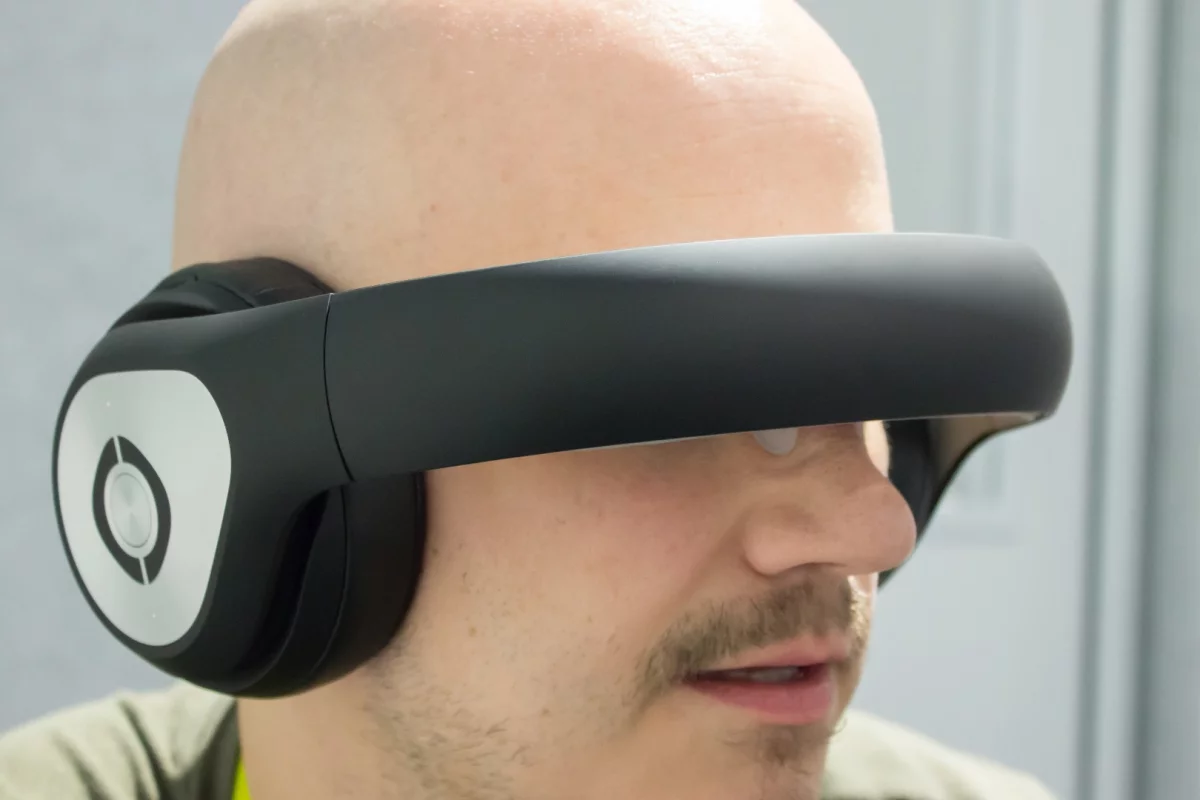 The Avegant Glyph is a pair of headphones – with benefits