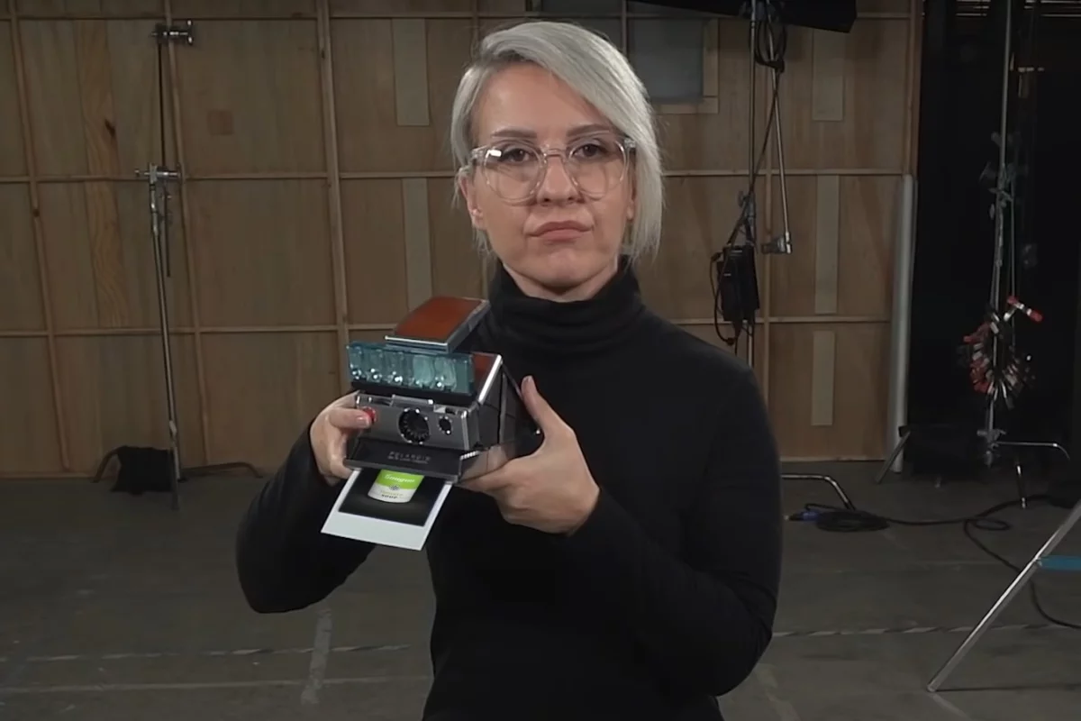 To demonstrate the Instant NeRF tool, Nvidia transformed still photographs of a model dressed like Andy Warhol into a high-resolution three-dimensional image