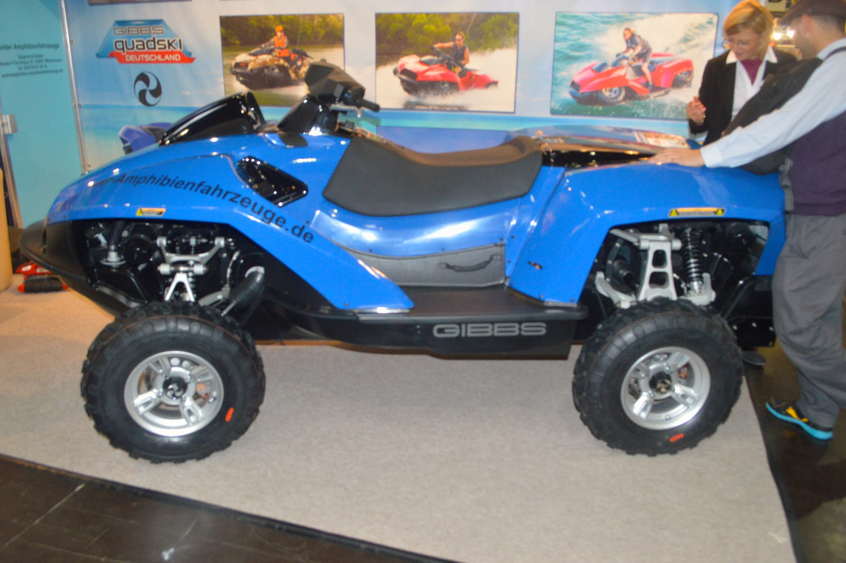 The Gibbs Quadski at Boot Dusseldorf