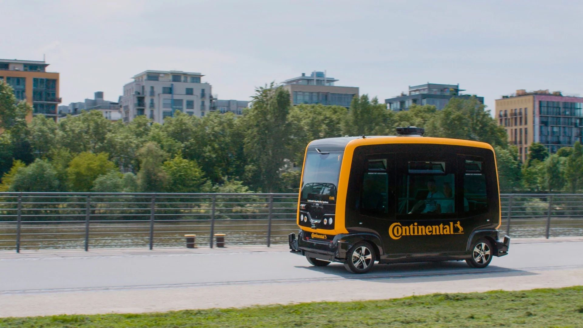 Continental Urban mobility Experience demo vehicle, or CUbE for short