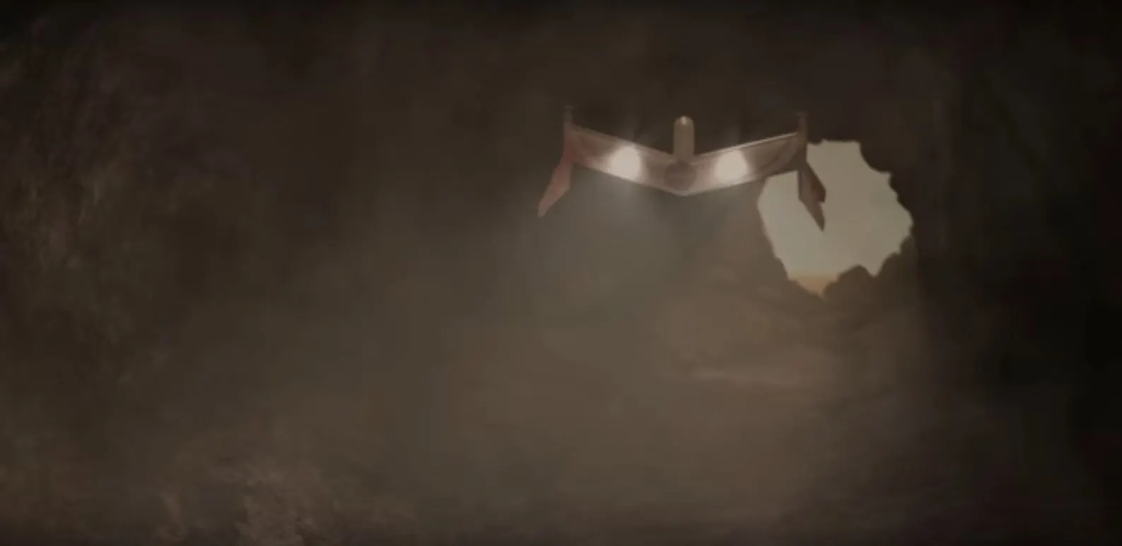 The drone could explore lava tubes