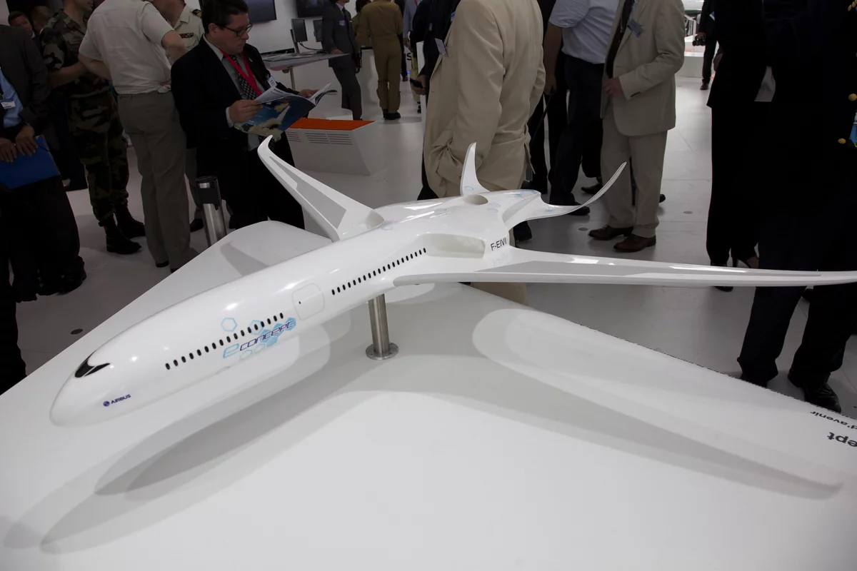 Airbus helped EADS to incorporate an E-Thrust-style propulsion system into an airplane design, the eConcept (Photo: Gizmag)
