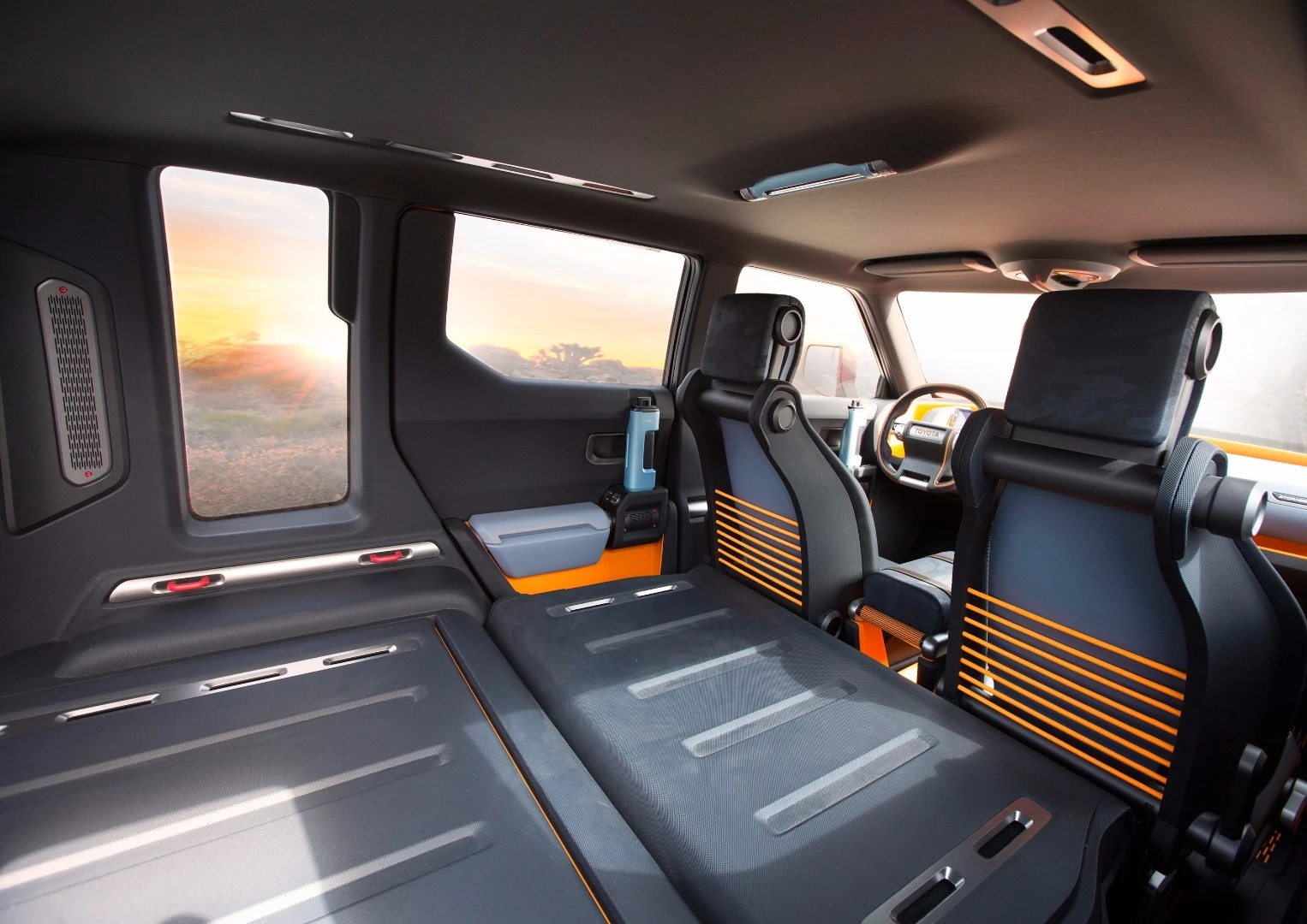 The left-side window panel can be removed and customized or replaced with another option