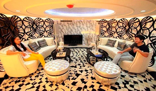 Onboard the Tianjin Aircraft Carrier Hotel in China