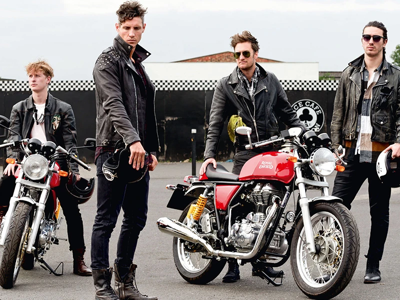 Royal Enfield's Continental GT: rocker style.