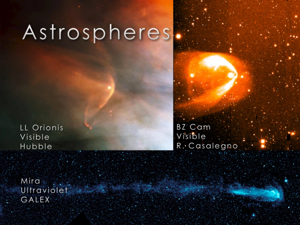 Scientists used NASA’s IBEX to confirm that our solar system has a tail trailing behind it, like other visible stars (Image: NASA/HST/R.Casalegno/GALEX)