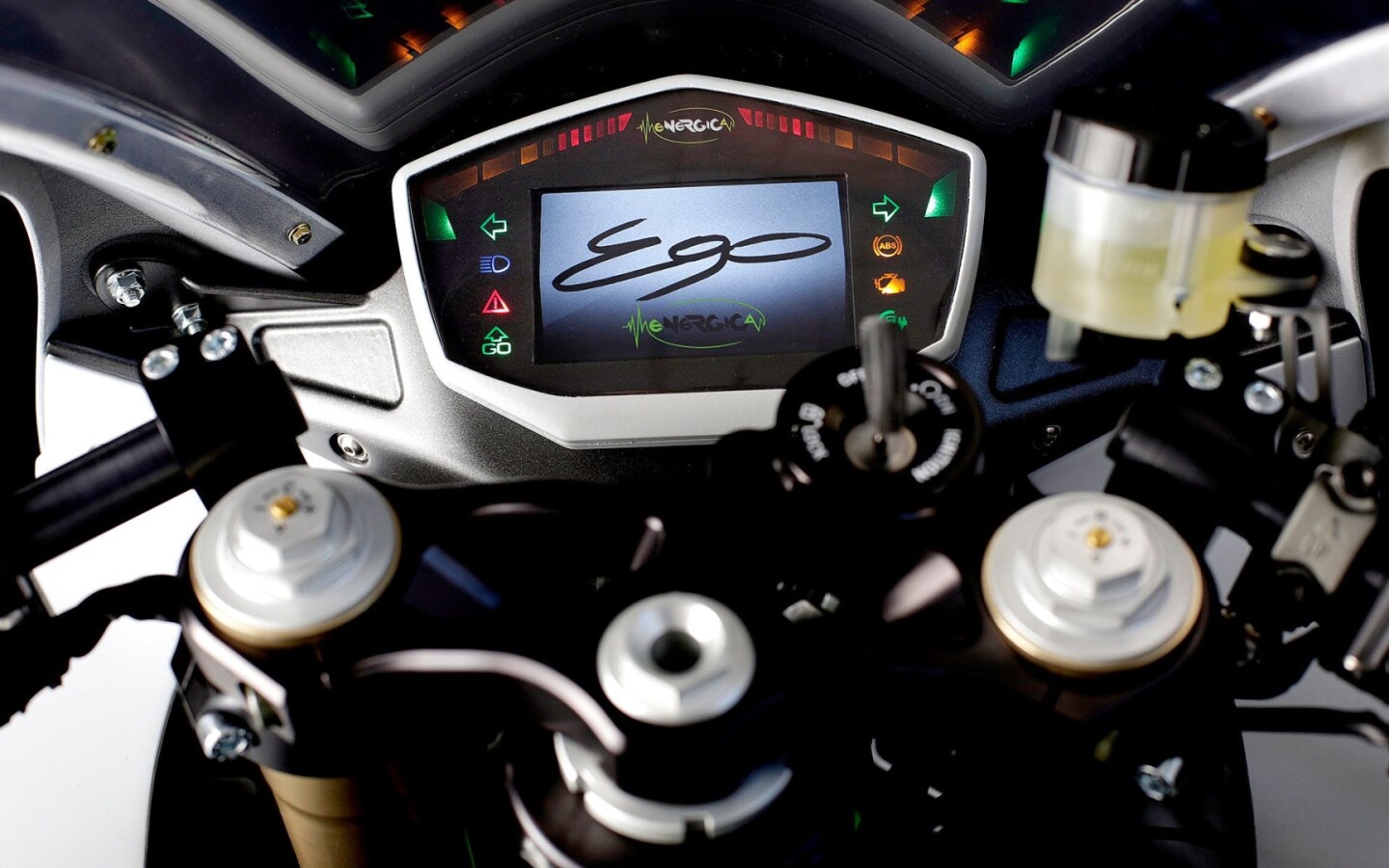 Energica Ego: digital dash