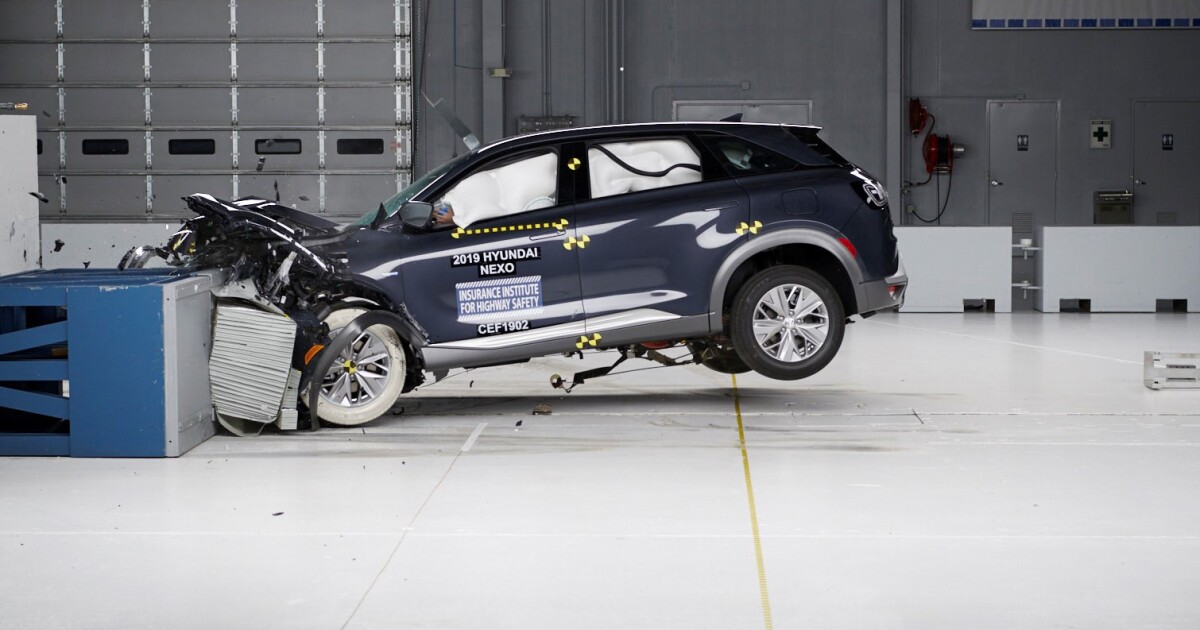 Hyundai Nexo becomes first hydrogen fuel cell vehicle crash tested by ...
