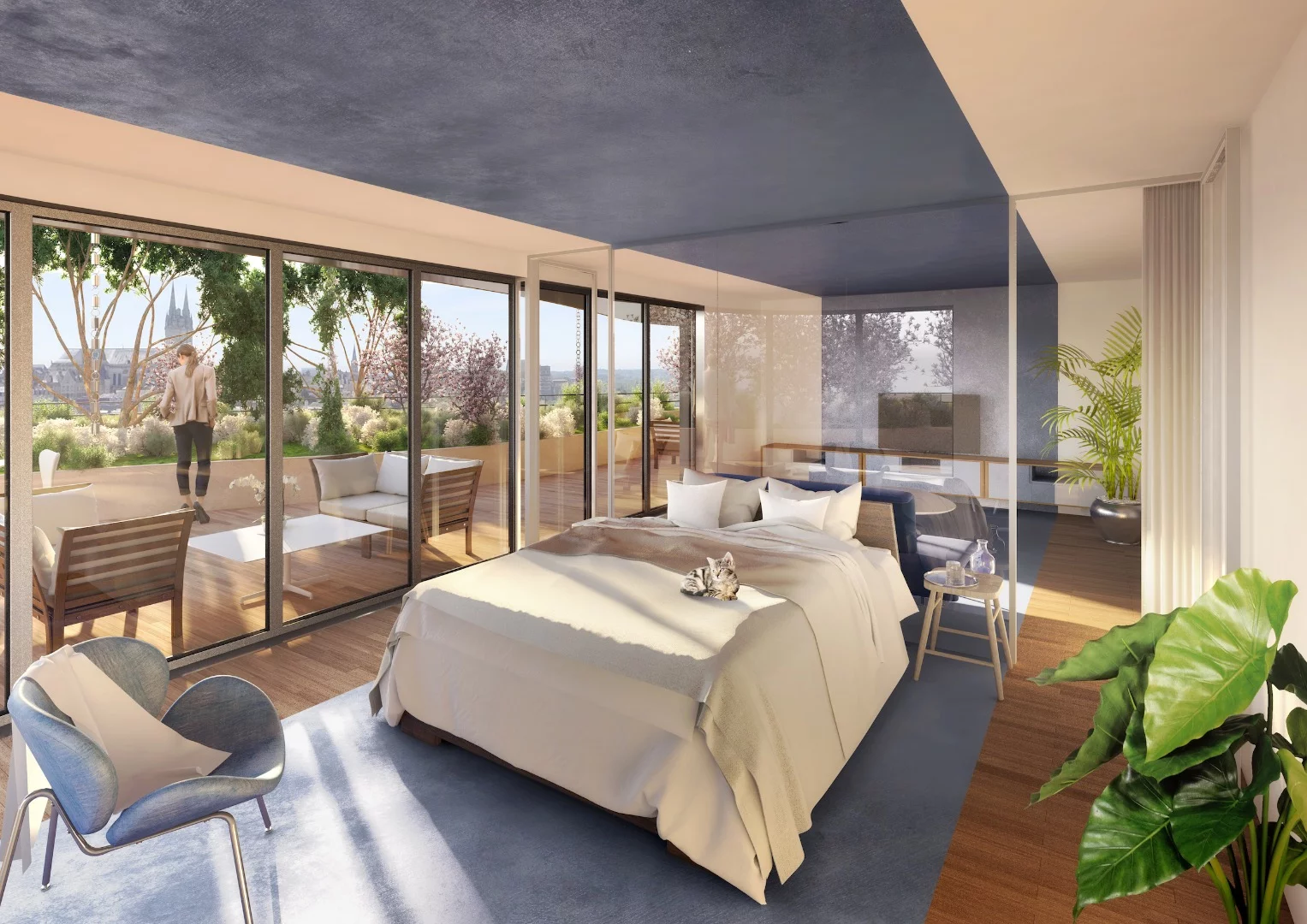 Inside one of Arboricole's apartments