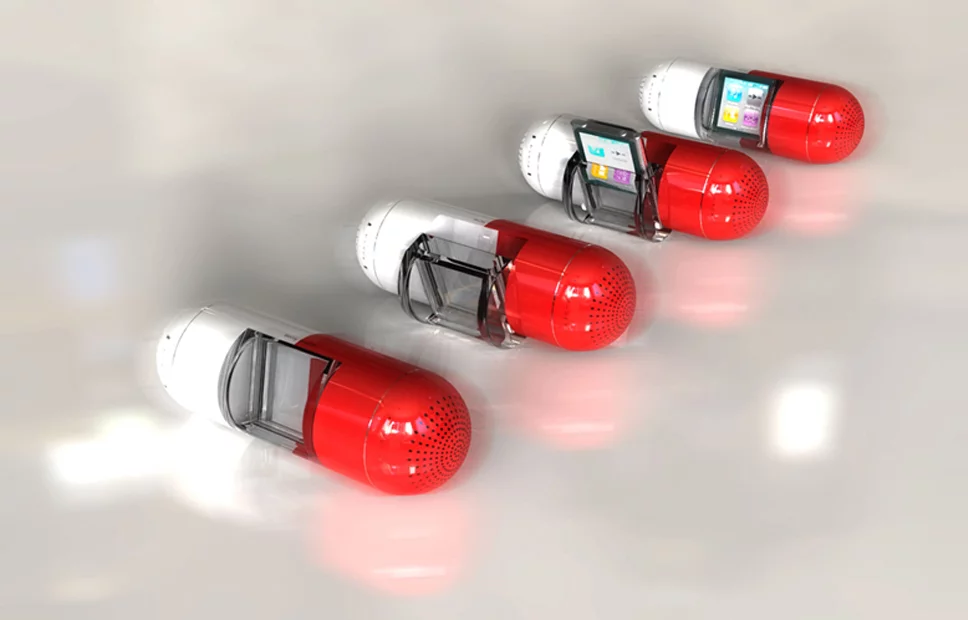 The Pill is a new speaker dock, designed specifically for the sixth-generation iPod nano
