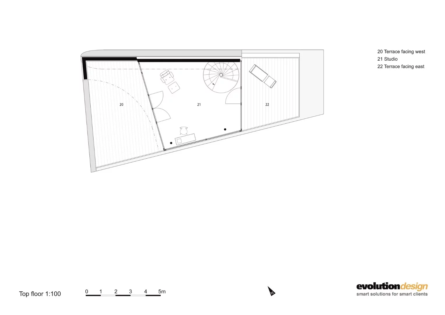 Architectural drawing of Flexhouse