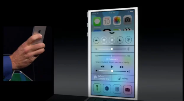 The new control center