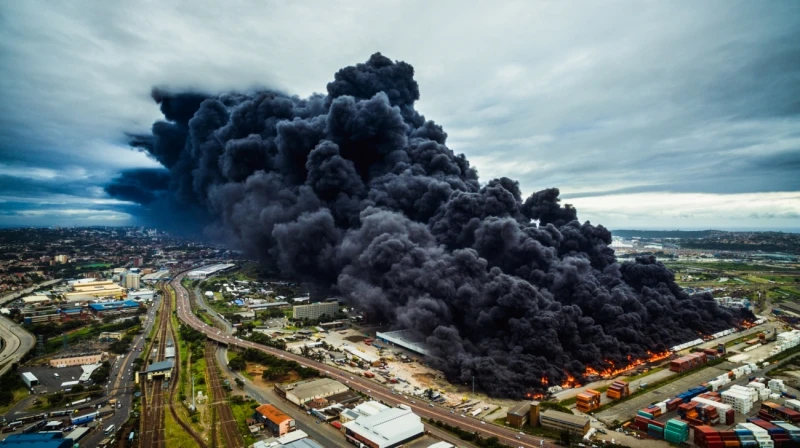 Warehouse Fire: Runner Up ion the Urban category