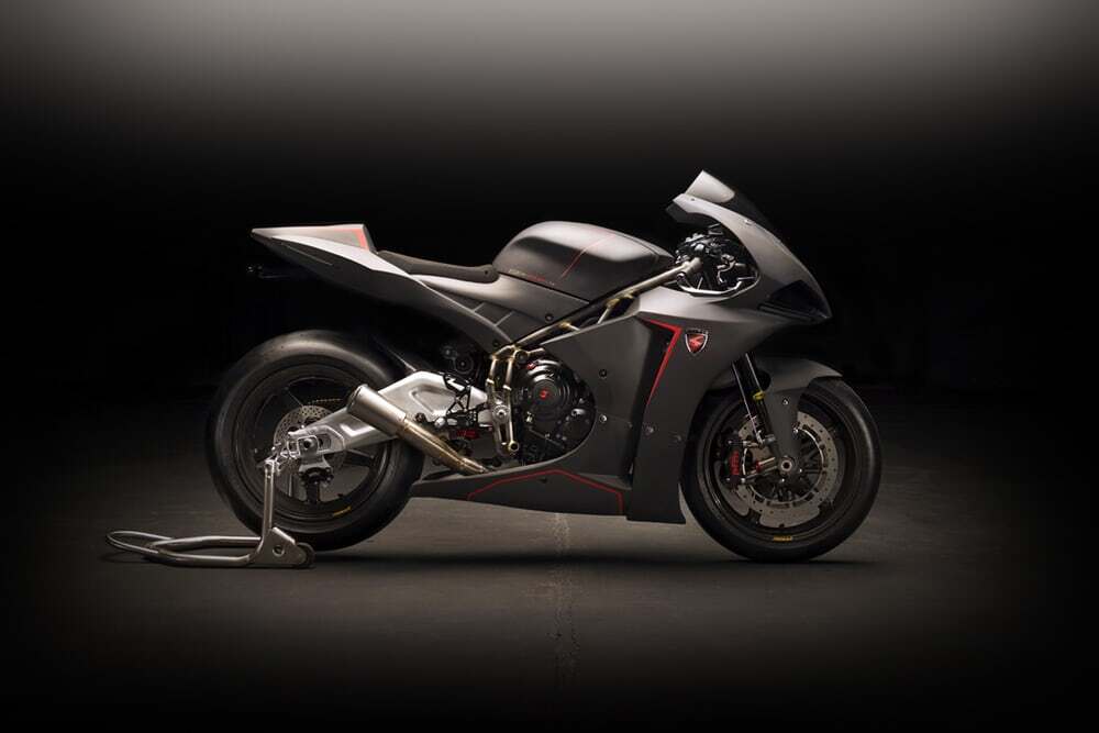 The Spirit GP Sport R is an outrageously extreme crotch rocket