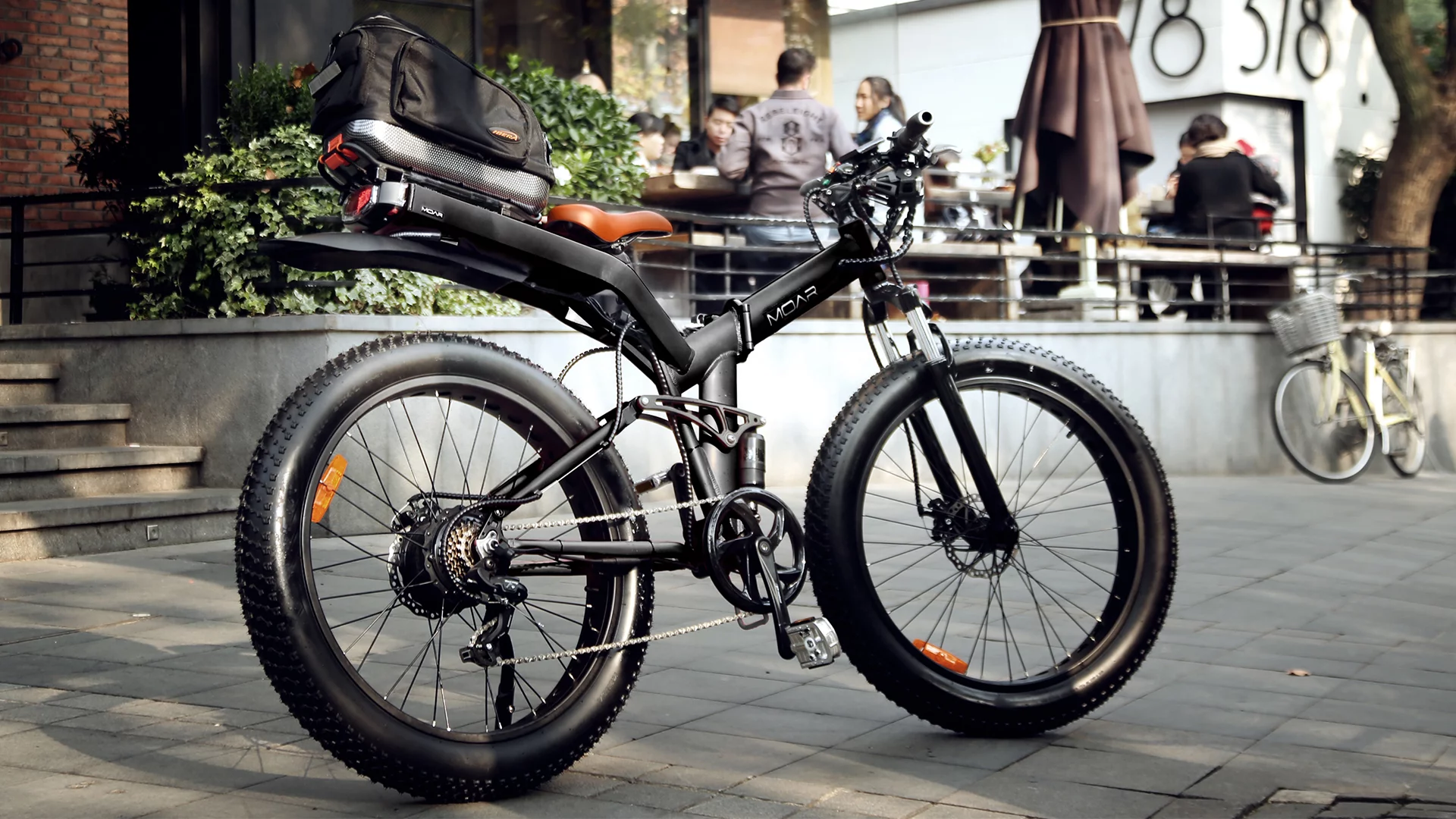 Moar e-bikes include 500- or 750-watt electric drives, full suspension and 4-in fat tires