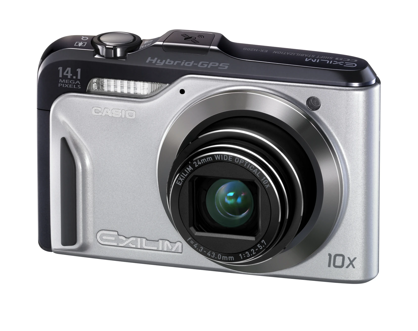 Casio's EXILIM EX-H20G features a Hybrid GPS system