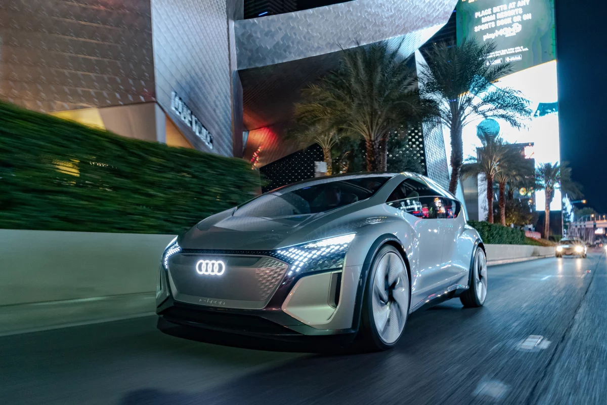 Audi's AI:ME autonomous car concept, just unveiled at CES