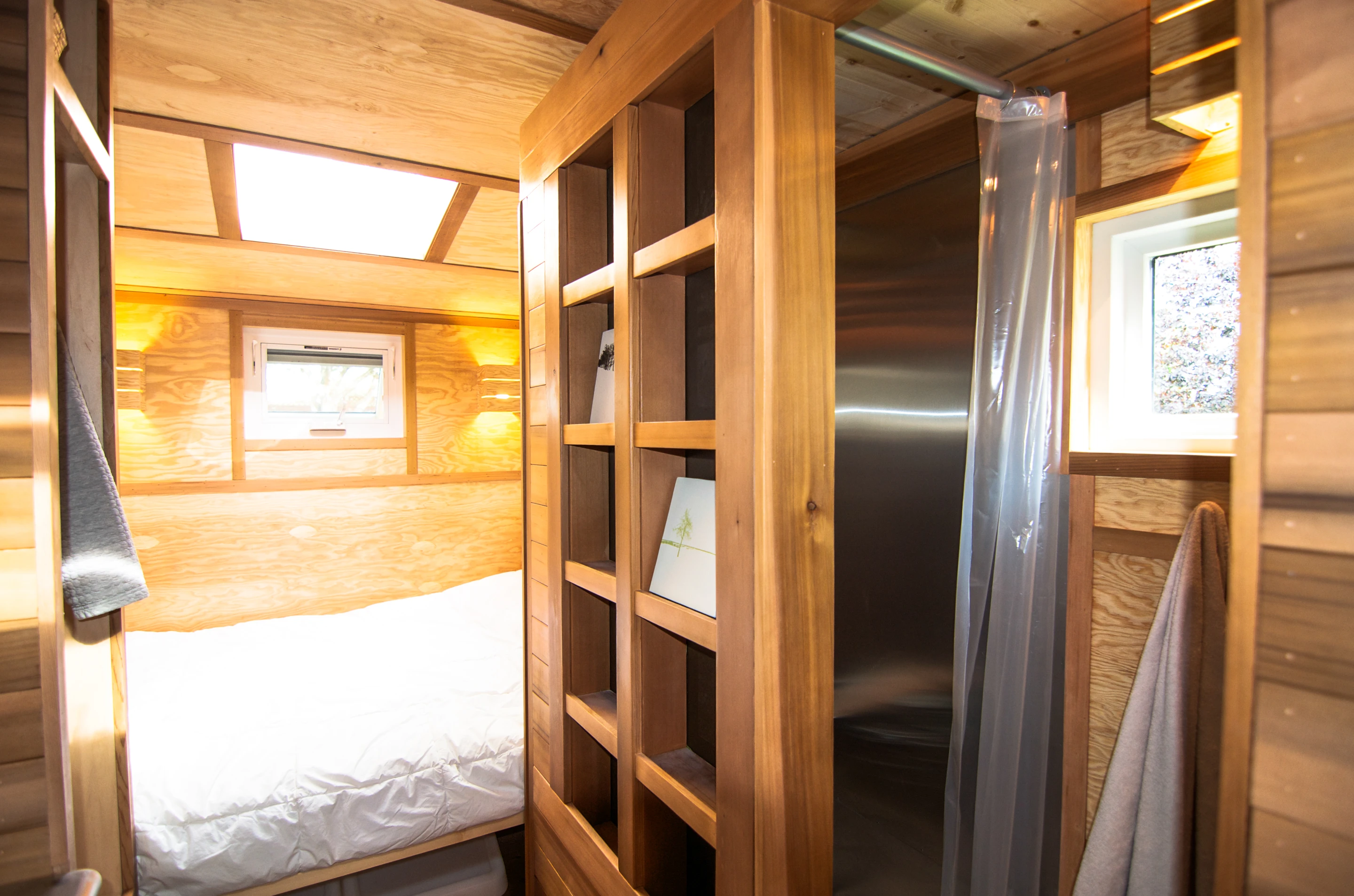 The model featured is equipped with a queen-sized bed that sleeps two (Photo: Shelter Wise)