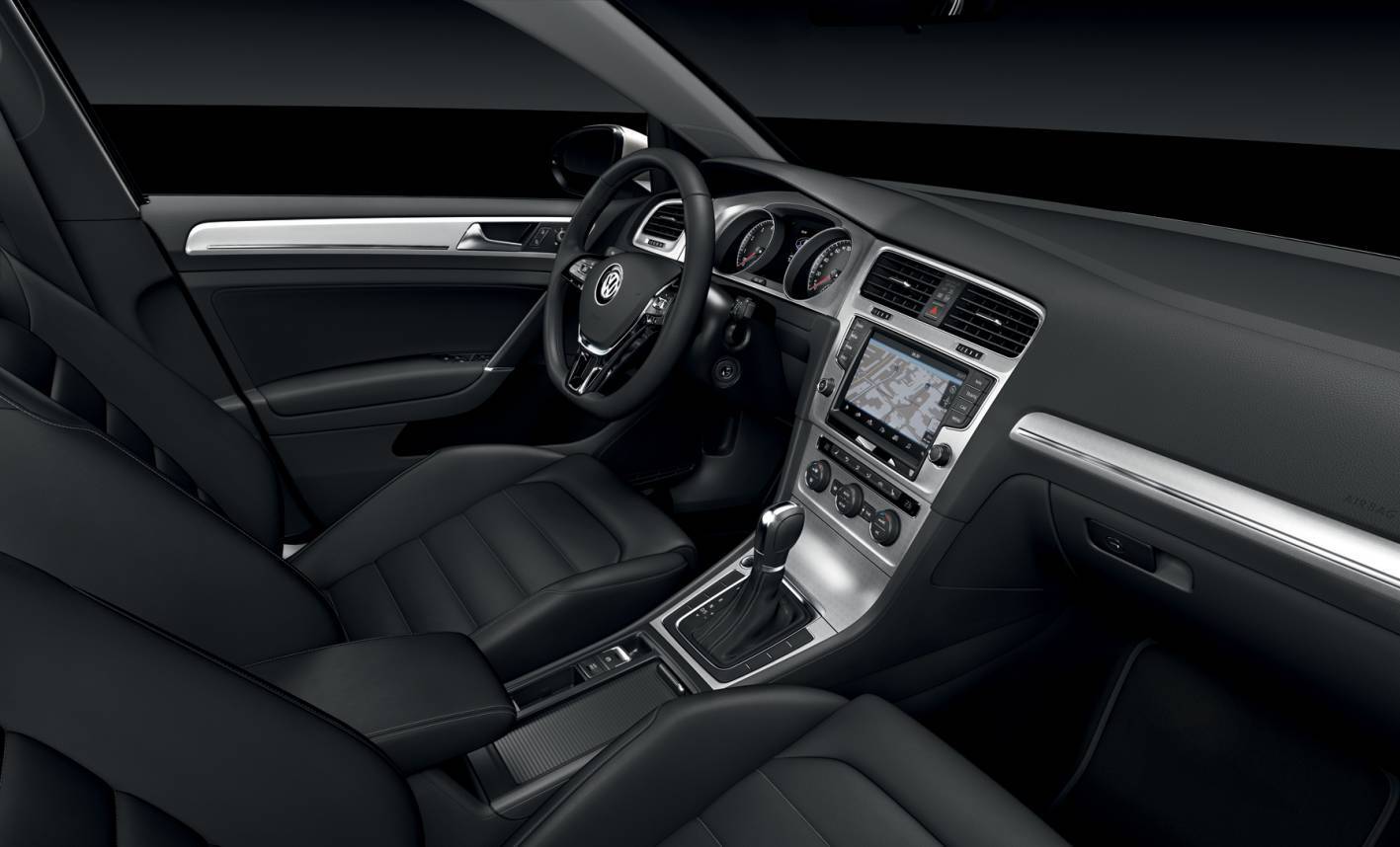 The new Golf's interior