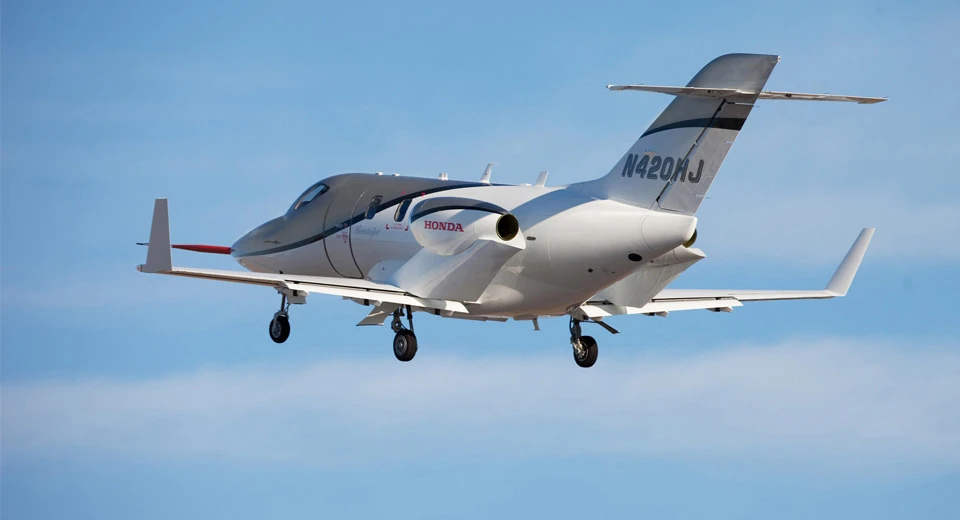 The HondaJet completed its maiden flight on Dec. 20