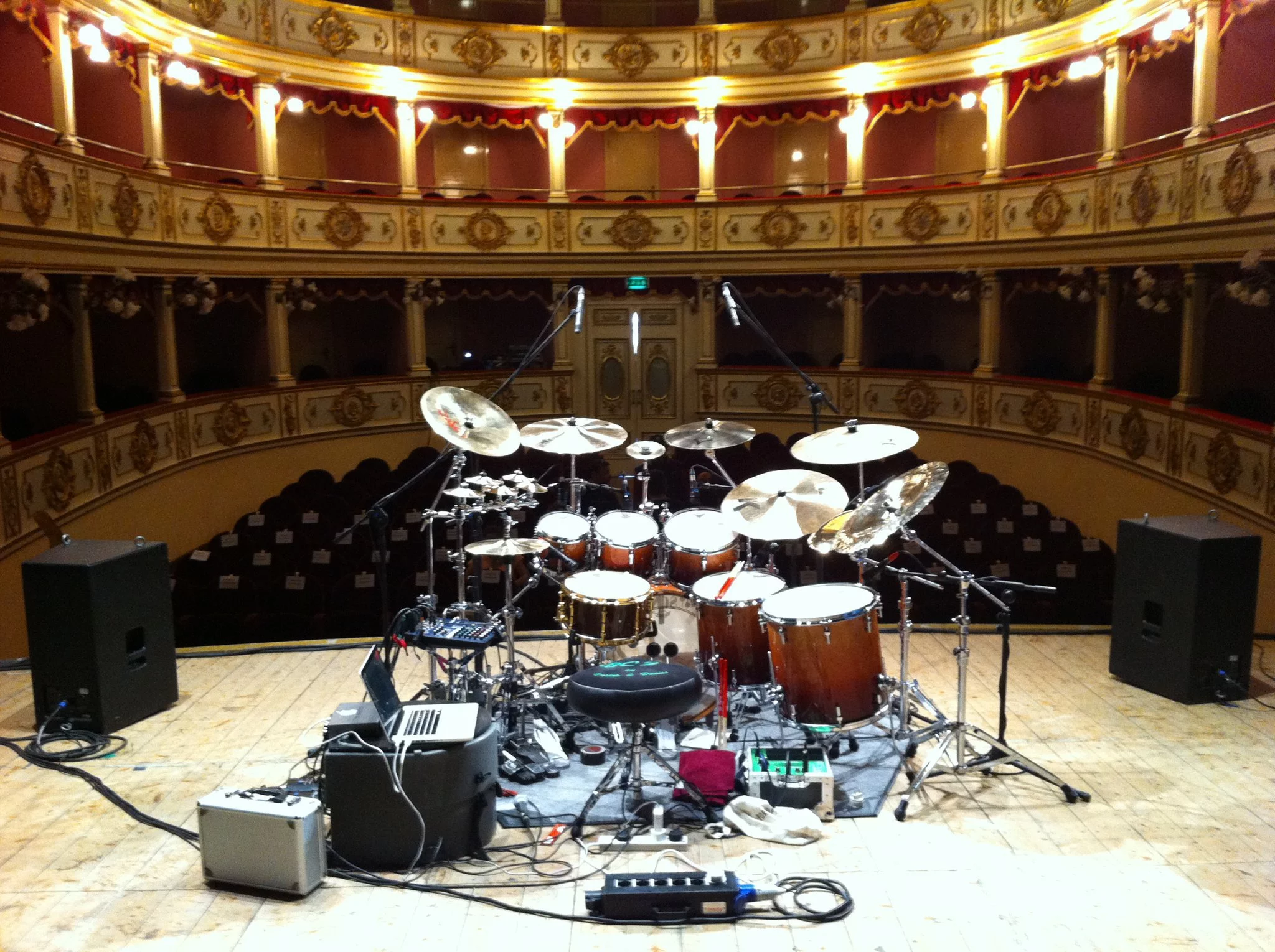 Gavin Harrison's BC2-equipped clinic rig