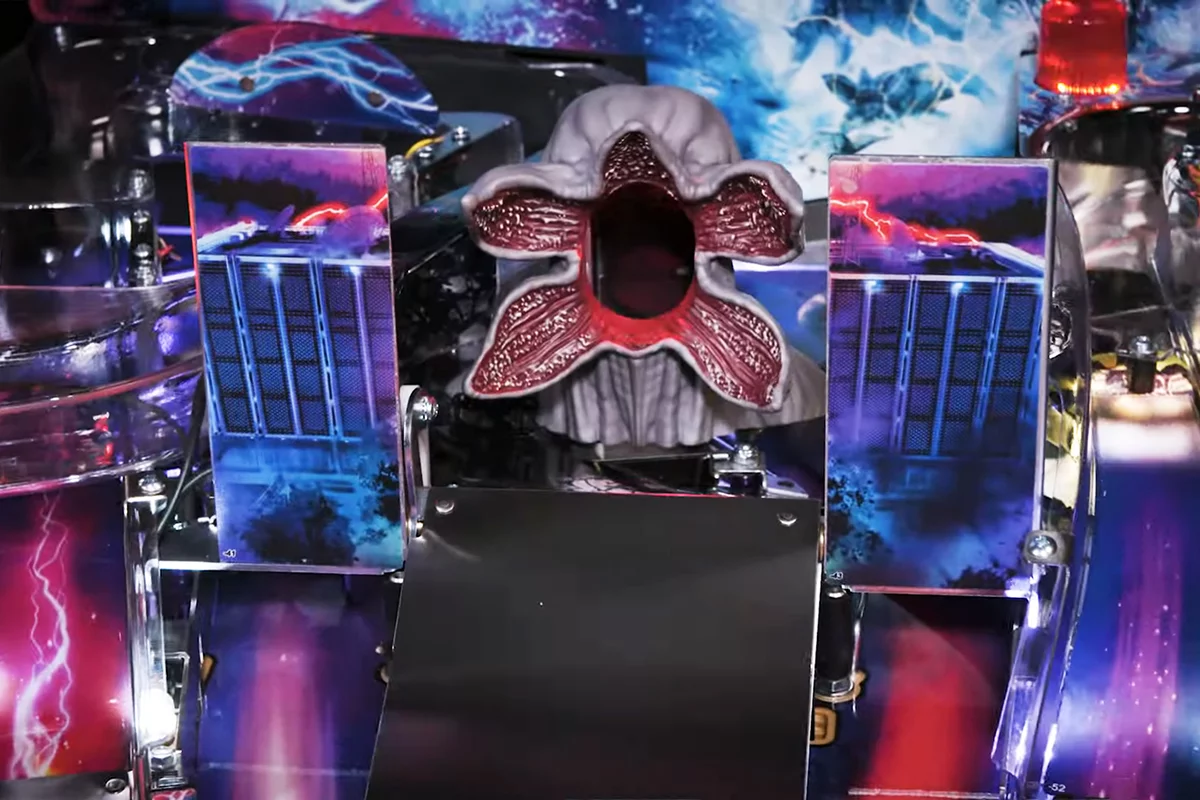 The Demogorgon takes up a prominent place on the table