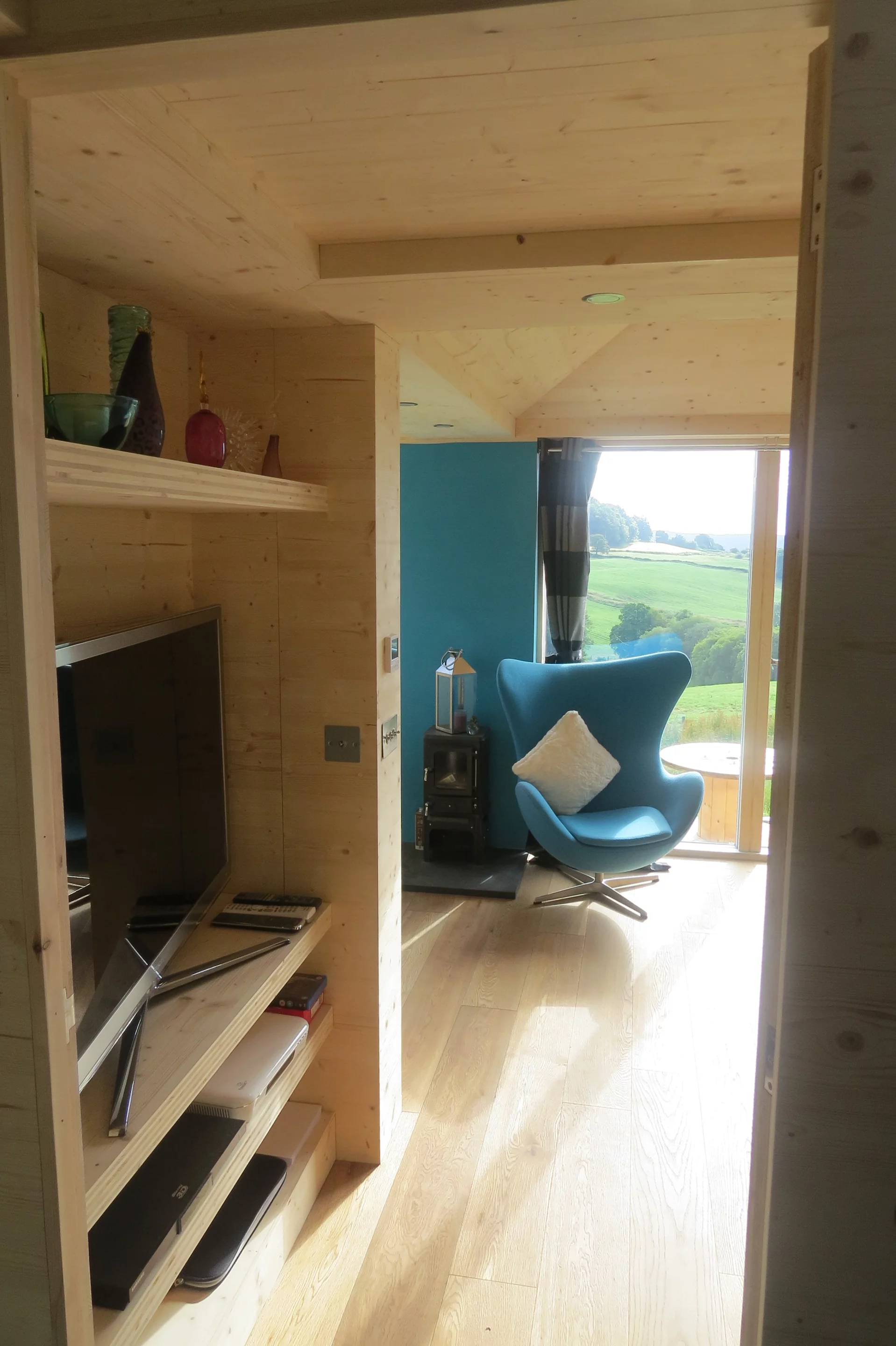 Wiltshire-based off-grid tiny home based on Echo's module design (Photo: Echo)