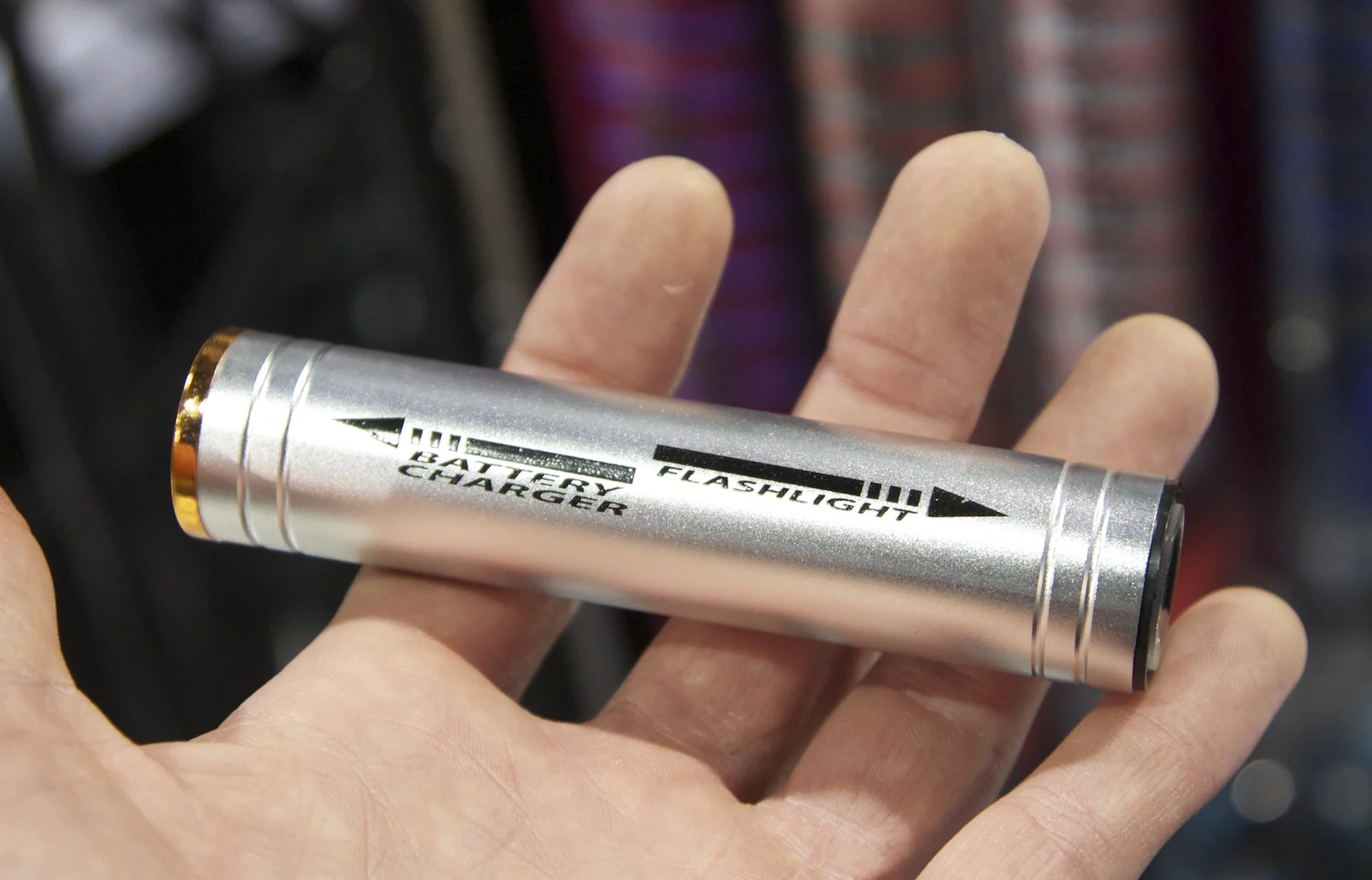 Poldera's Power Bank is part LED flashlight, part back-up phone charger