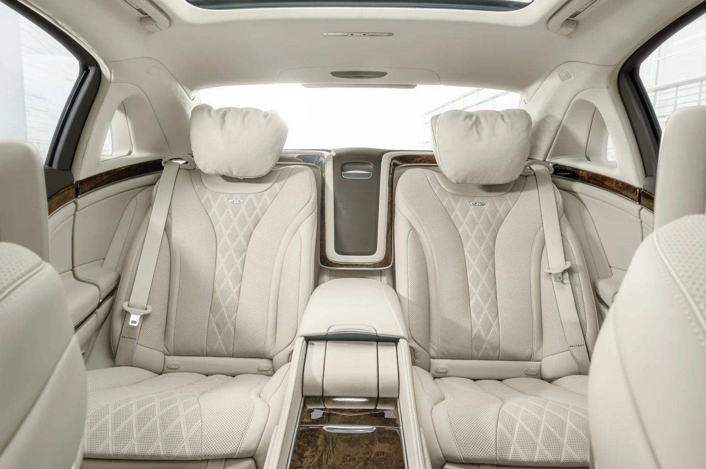 The Mercedes-Maybach S-class executive rear seats