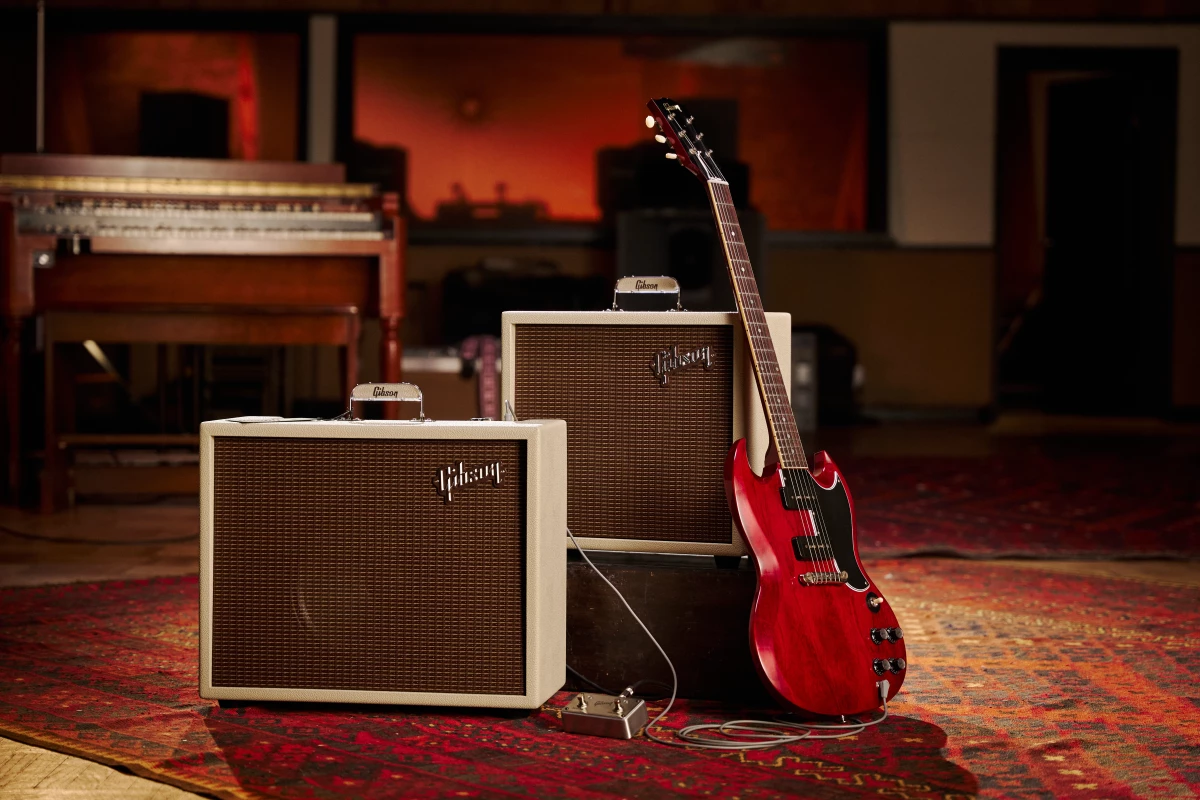 Gibson returns to the guitar amp game with the Falcon 5 and Falcon 20 combo tube amplifiers