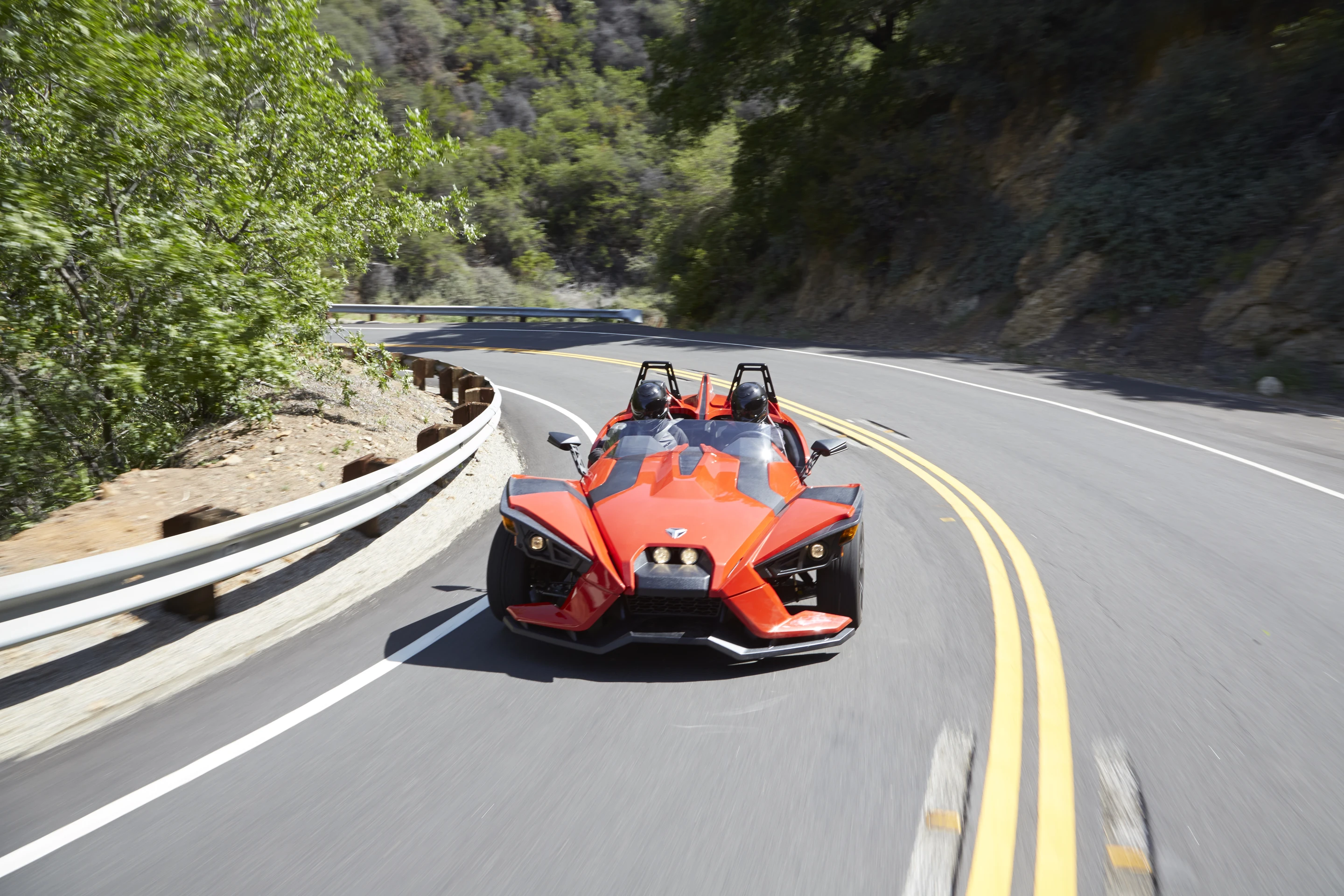 Part car, part motorocycle, plenty of power