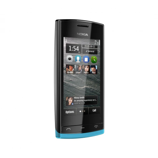 Nokia has unveiled Nokia 500, its next Symbian Anna-based device powered via a 1GHz CPU