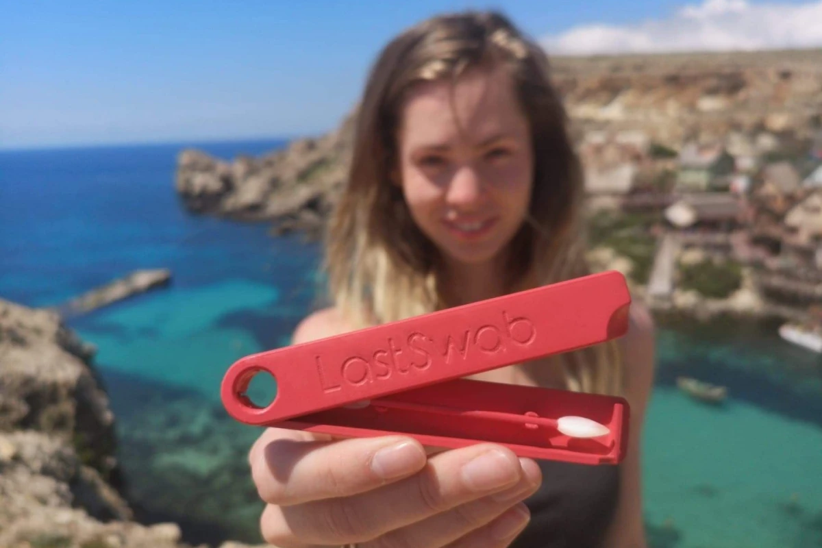 LastSwab is a reusable cotton swab that can be cleaned time and time again for long-term use
