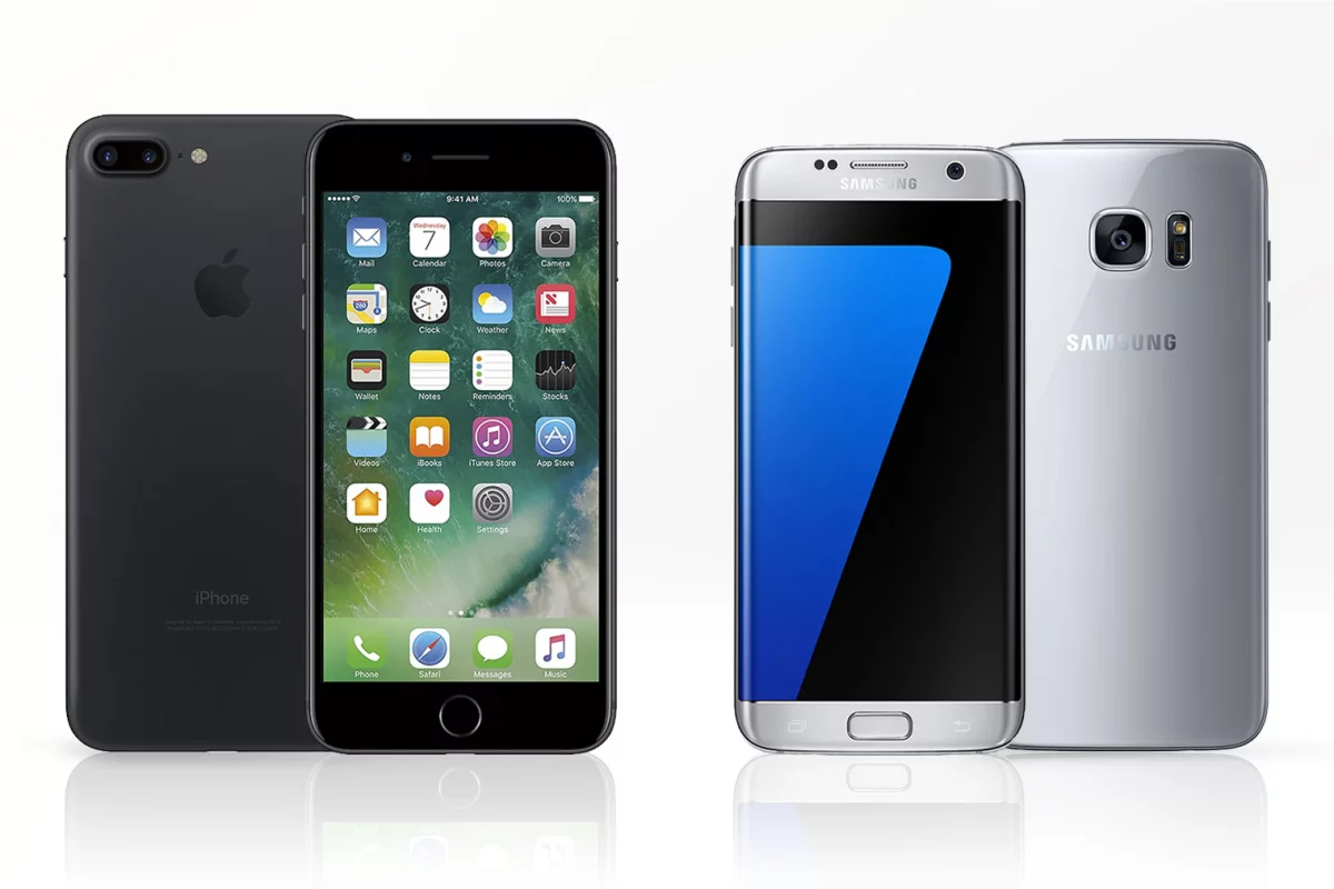 Comparing the iPhone 7 Plus and the Samsung Galaxy S7 edge