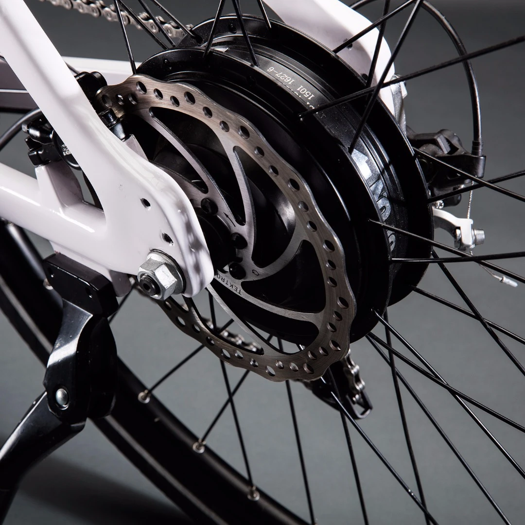 500 watt hub motor boosts speed up to 28 mph