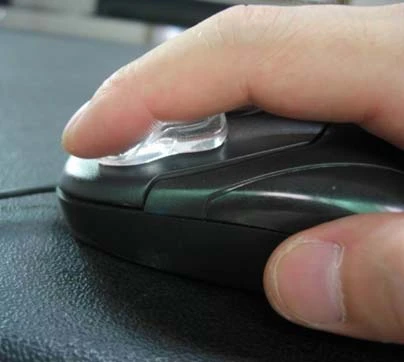 Pad N'Click adhesive mouse gel pads promise to increase user comfort while reducing stress on joints