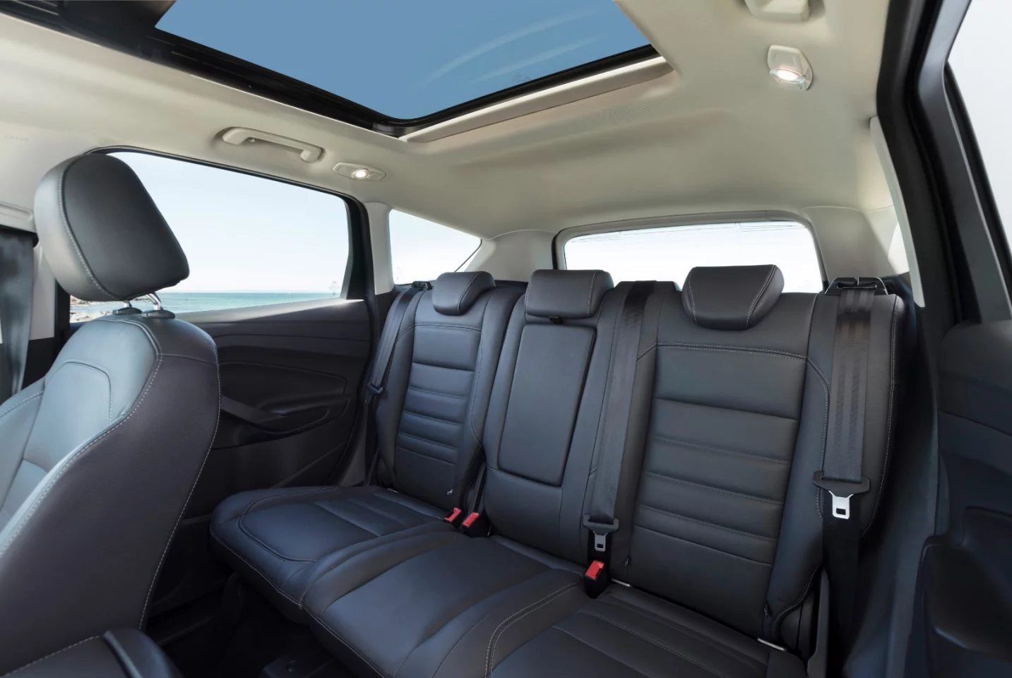 2017 Ford Escape Titanium: back seats