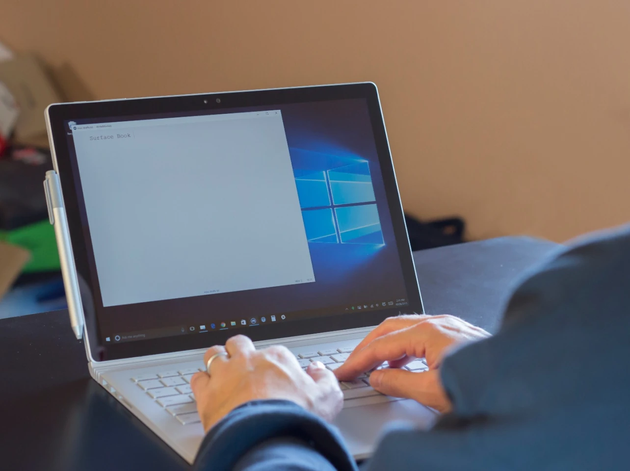 The Surface Book is available starting today, beginning at US$1,499