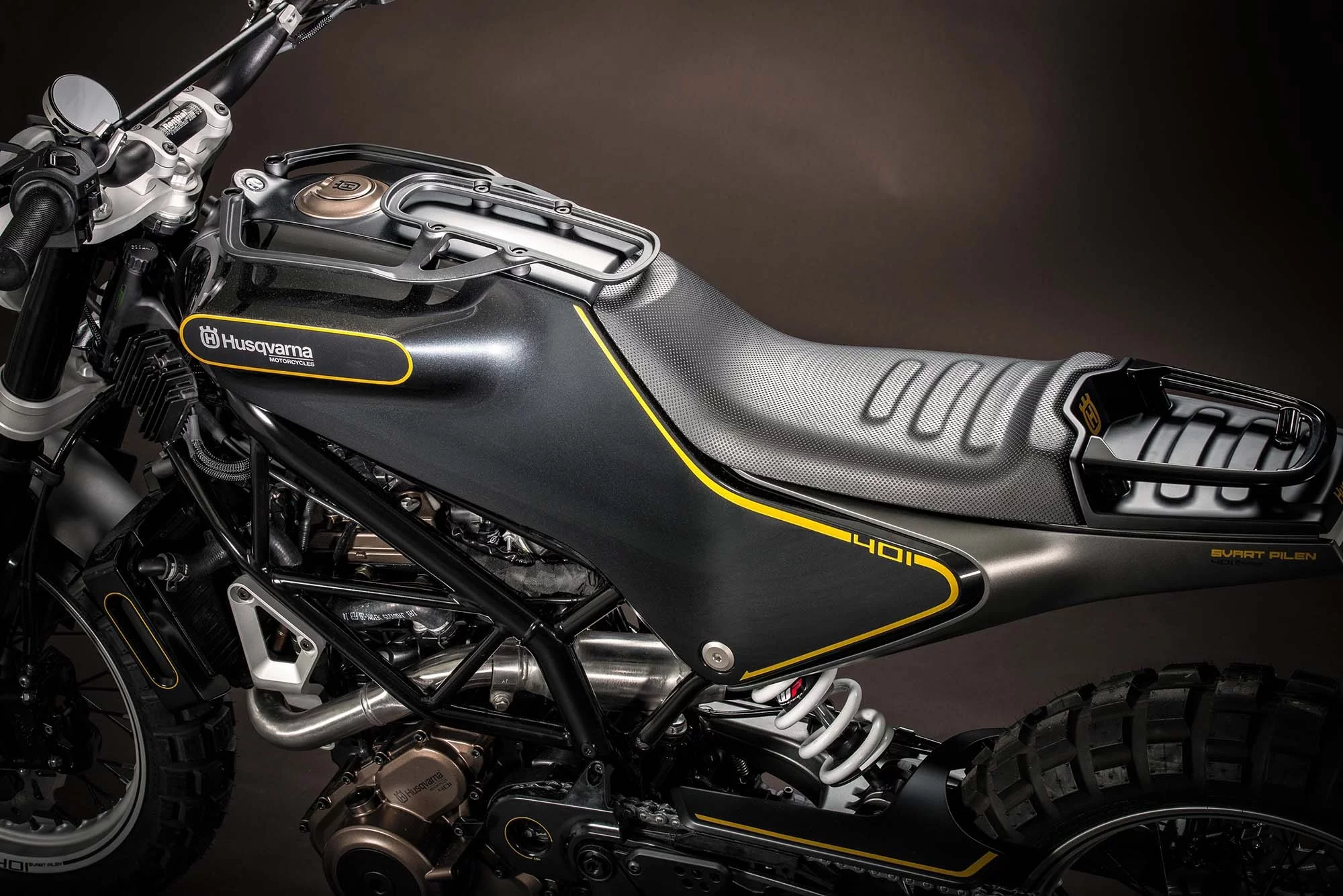 Husqvarna's Svartpilen scrambler prototype