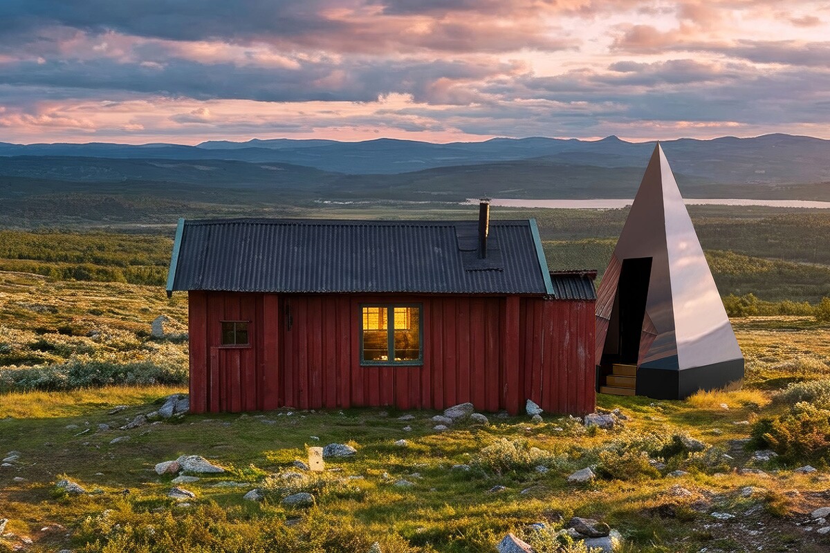 Everything you need to go off the grid fits in this $35,000 teepee