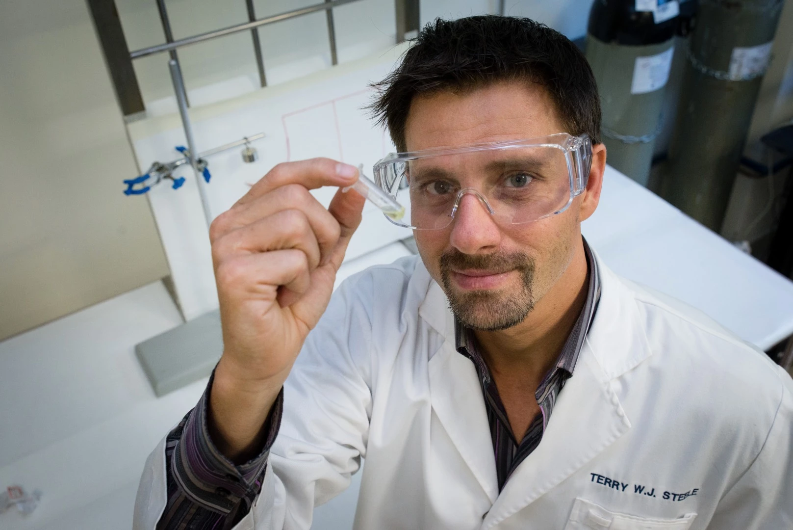 NTU Asst Prof Terry Steele (pictured) and his team are now working to reduce the time it takes for the glue to harden
