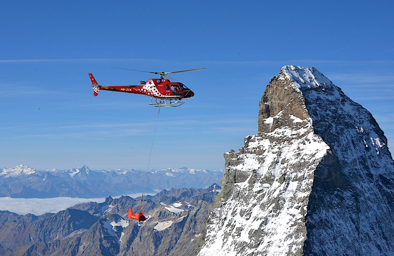 RECCO takes on helicopter search and rescue
