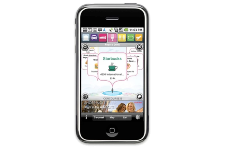 FLYsmart App for airport travelers
