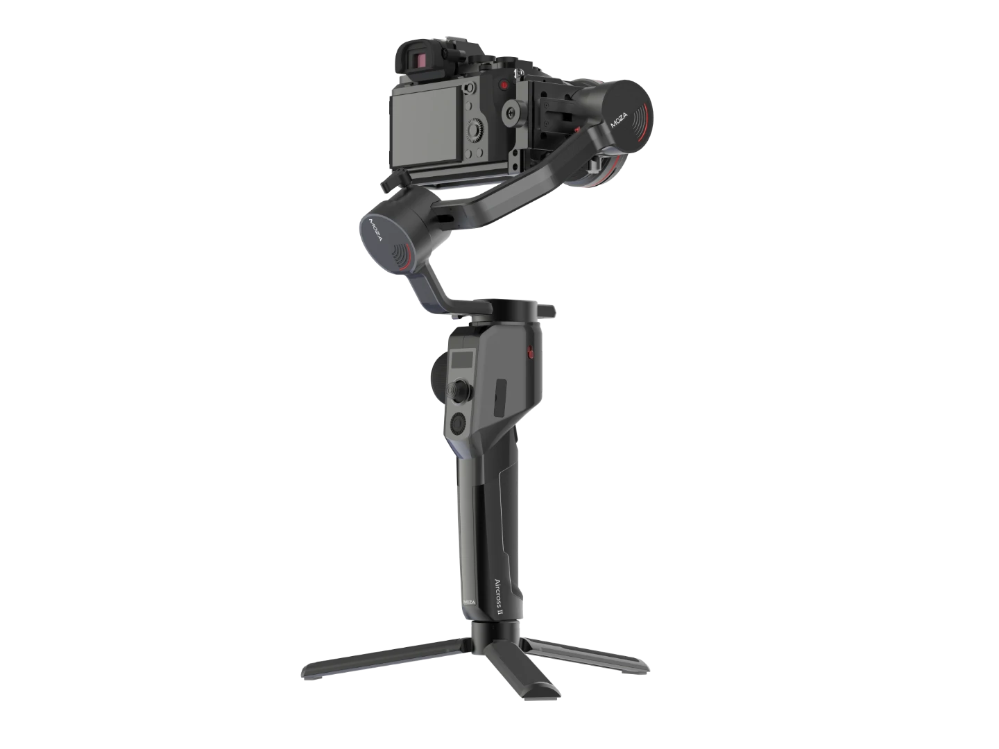 Aircross 2's tilted rear roll motor lets you see the back of any camera